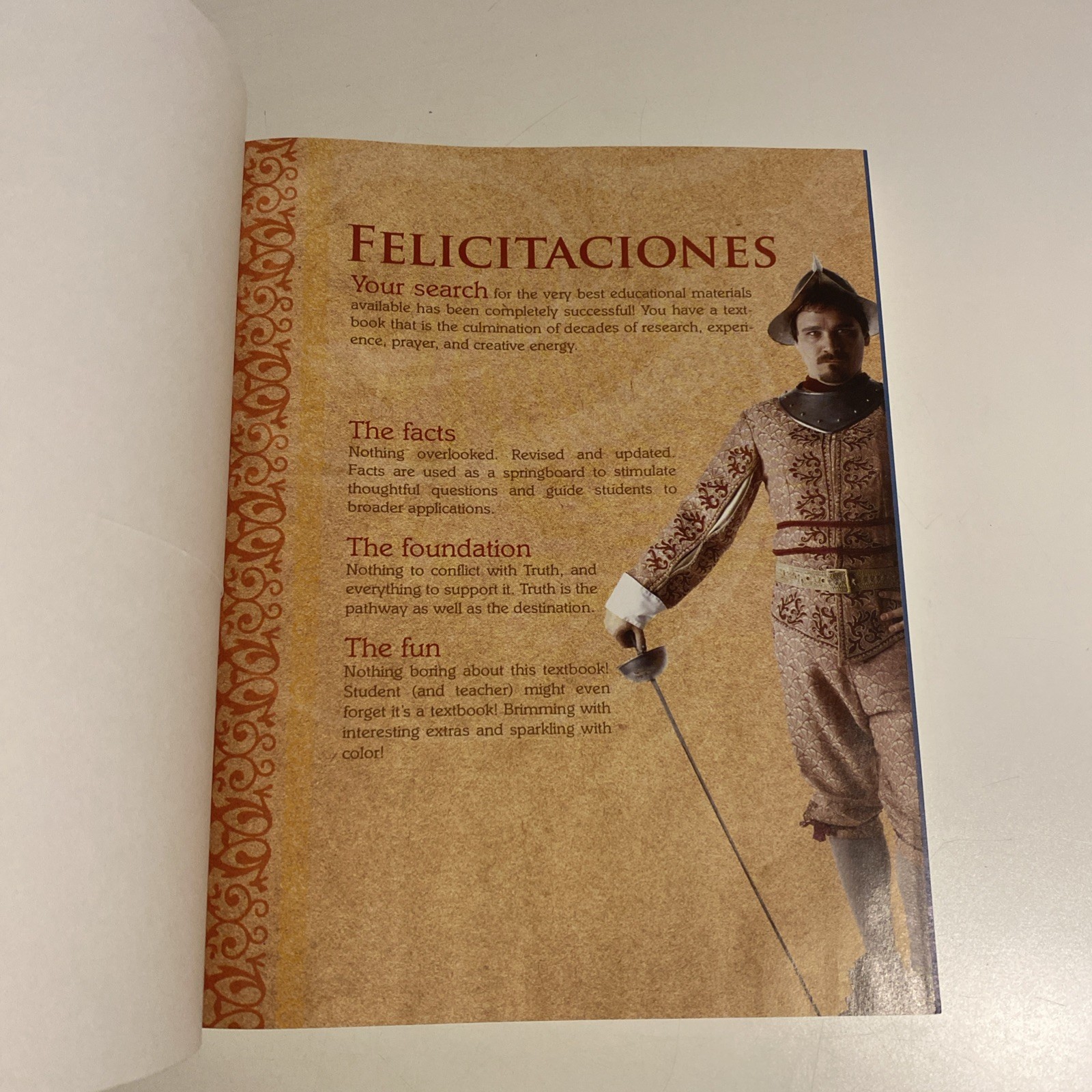 BJU Spanish 2 Student Textbook 2nd Edition, copyright 2013 Cut Cover