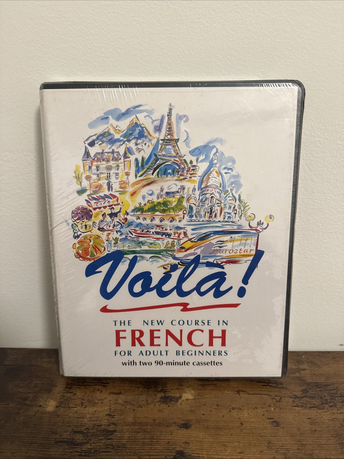 Barron’s Voila The New Course In French for Adult Beginners 2 90-min. cassettes