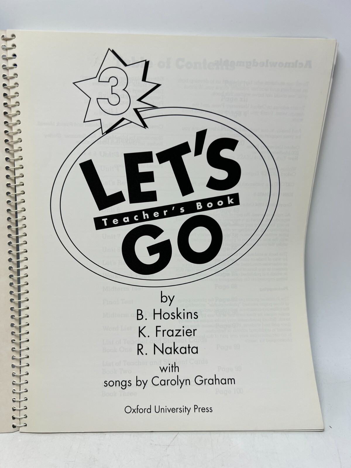 Let’s Go by Ritsuko Nakata and Karen Frazier (1994, UK-Trade Paper, Teacher’s ed