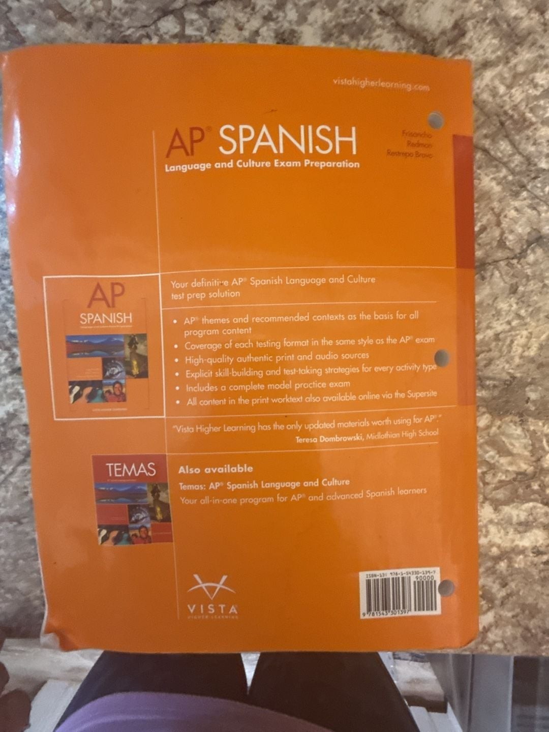 AP Spanish Language and Culture Exam Preparation by Jorge Frisancho, Maria T. Re