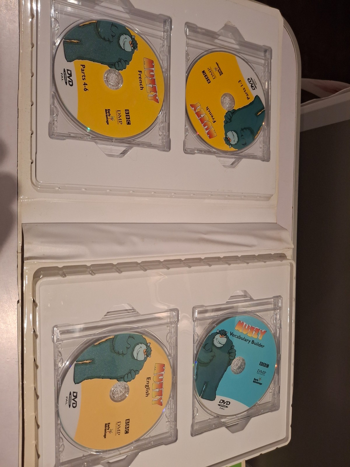 MUZZY : The BBC Language Course French For Children DVD CD CD-ROM & Book Set