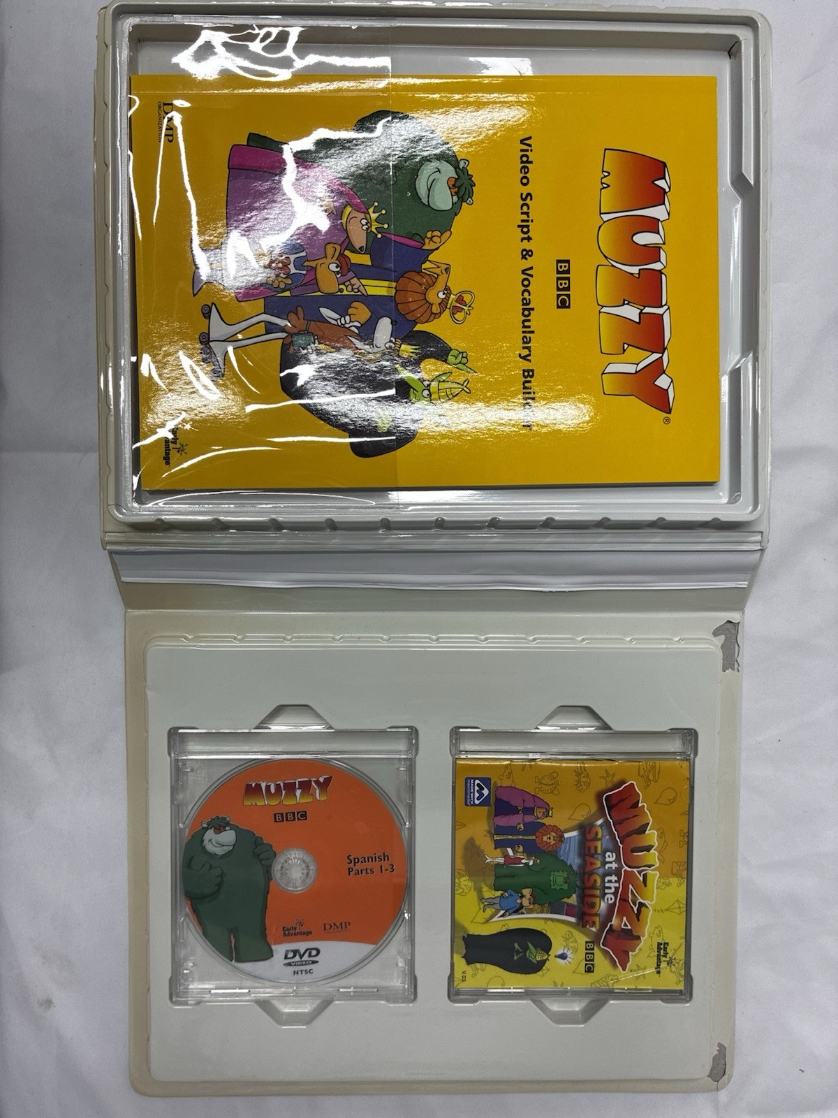 Muzzy Spanish BBC Language Course For Children Educational Learning DVD Set