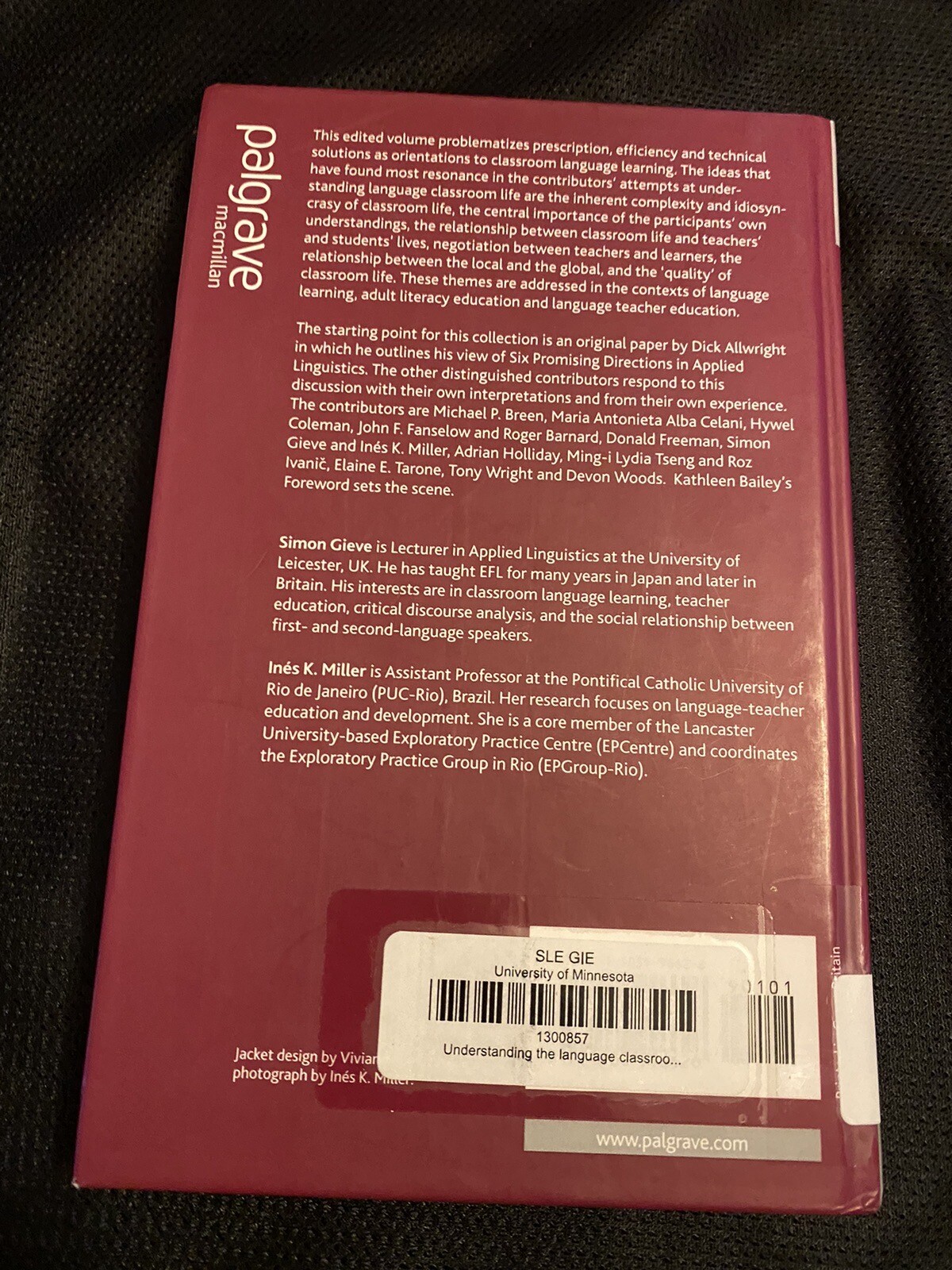 Understanding the Language Classroom (2005, Hardcover)