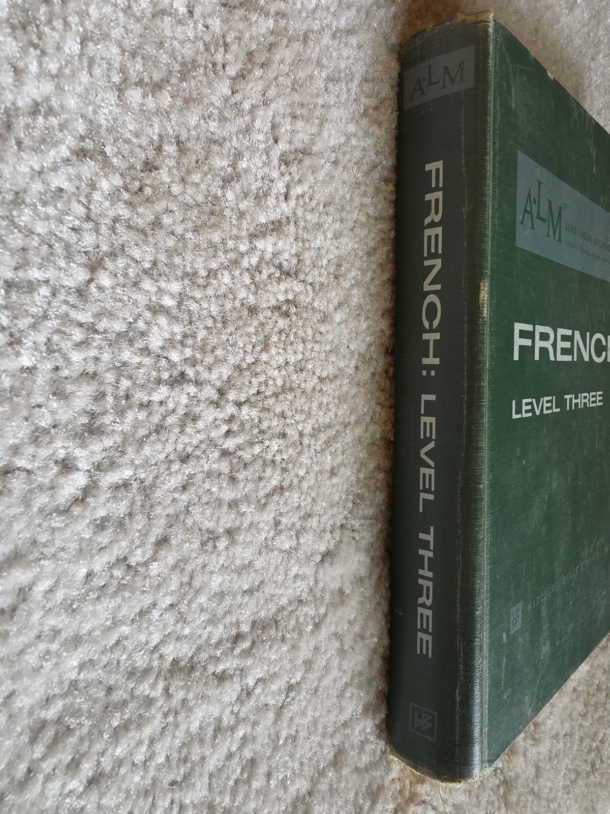 A-LM French Level Three 1964 Audio Lingual Materials Course Vintage