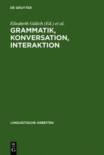 Grammatik, Konversation, Interaktion (Hardback)