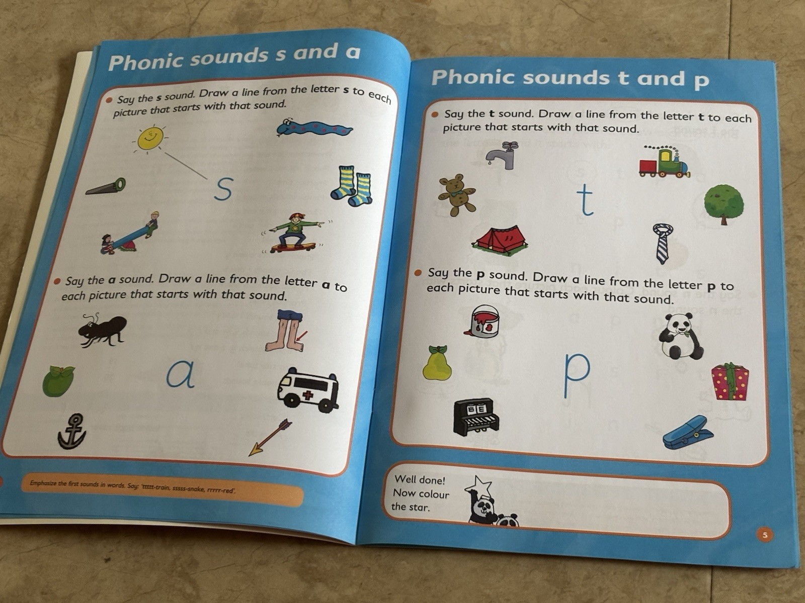 BUNDLE 7 x Collins Workbooks AGE 3-5 EARLY LITERACY & NUMERACY Unused