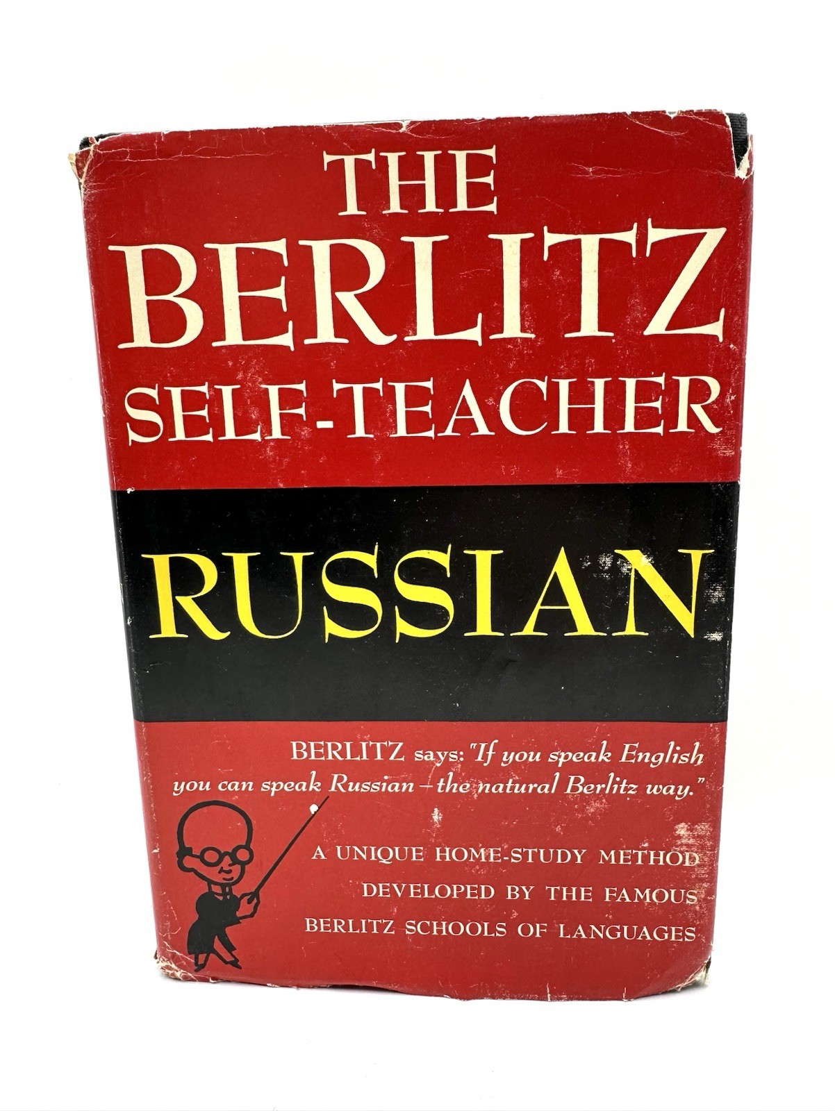Berlitz Self-Teacher: Russian English and Russian Edition 1951 Hardcover DJ