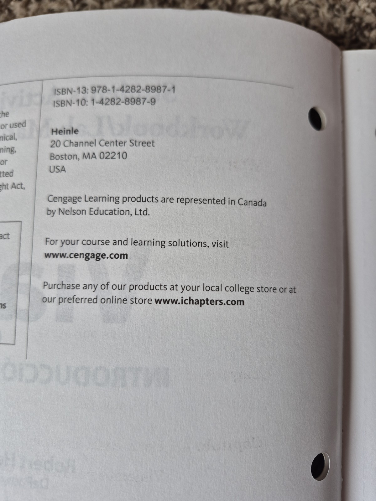 Viajes : Introduccion Al Espanol Student Activities Manual Heinle Cengage 2011