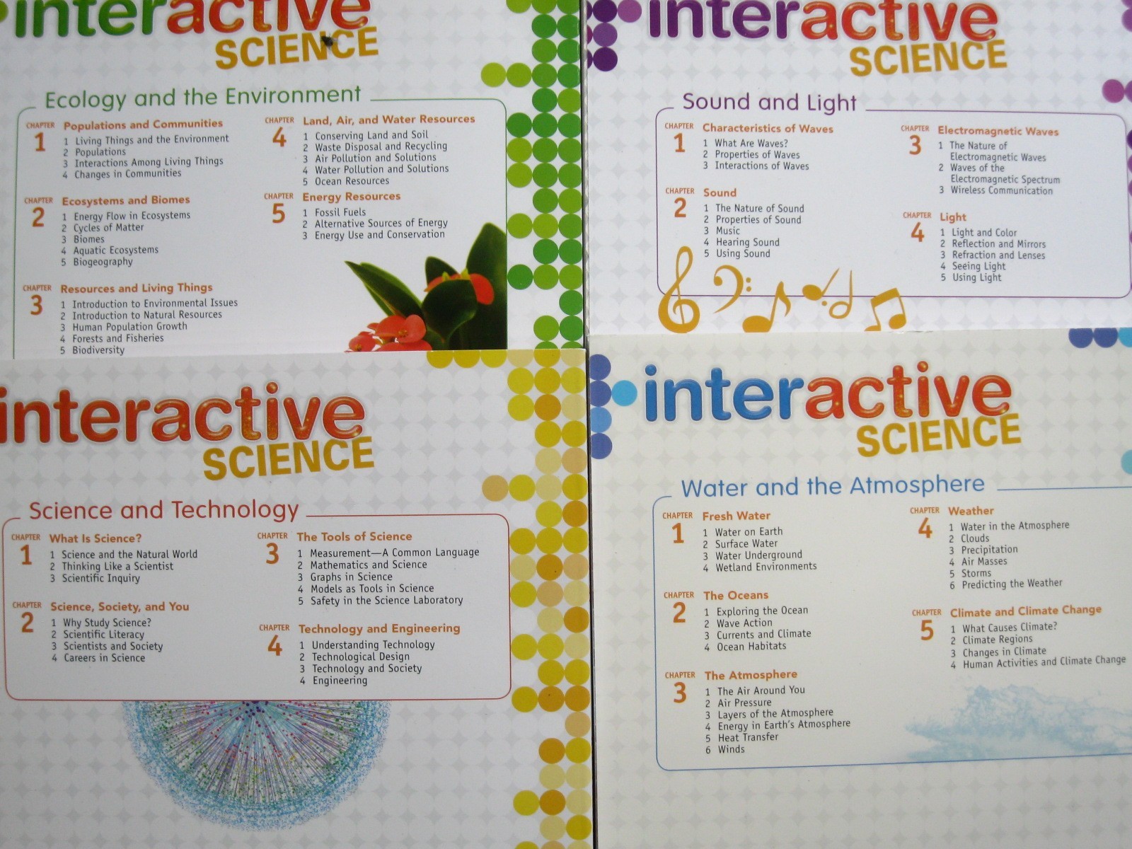 Pearson Interactive Science Online School Work Text Books Earth Life Physical