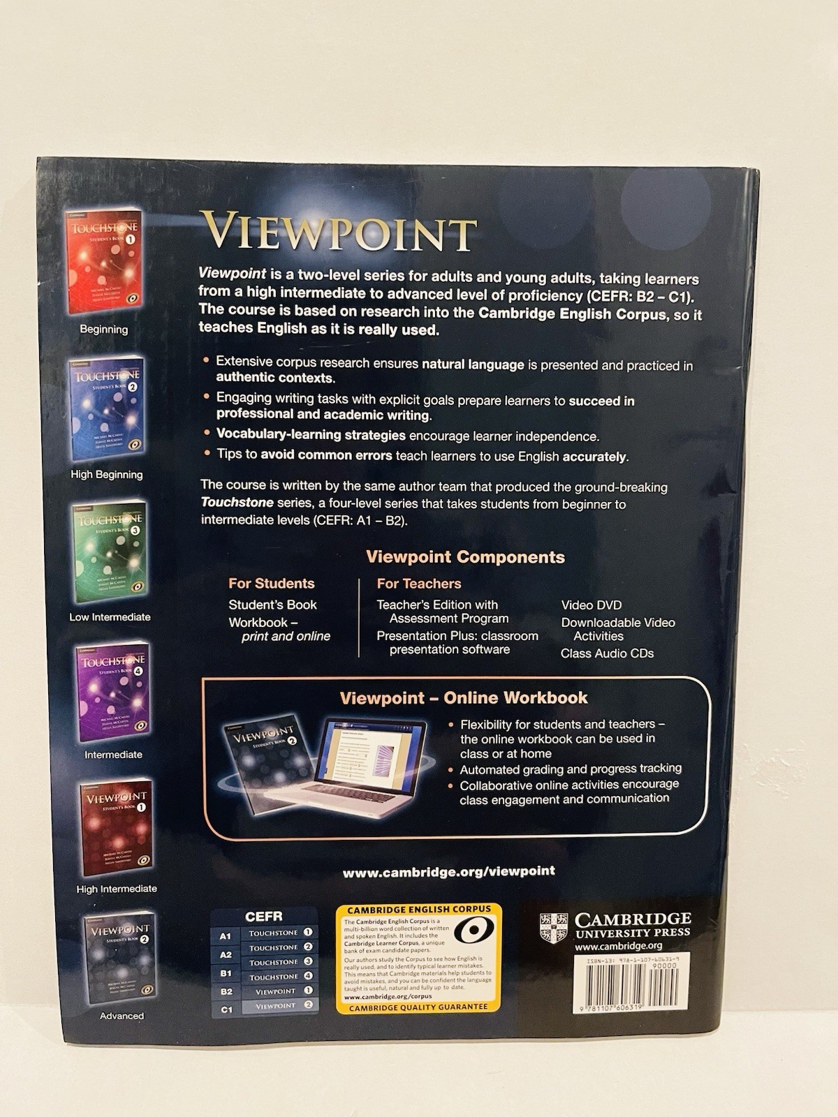 Cambridge University Viewpoint Level 2 Workbook