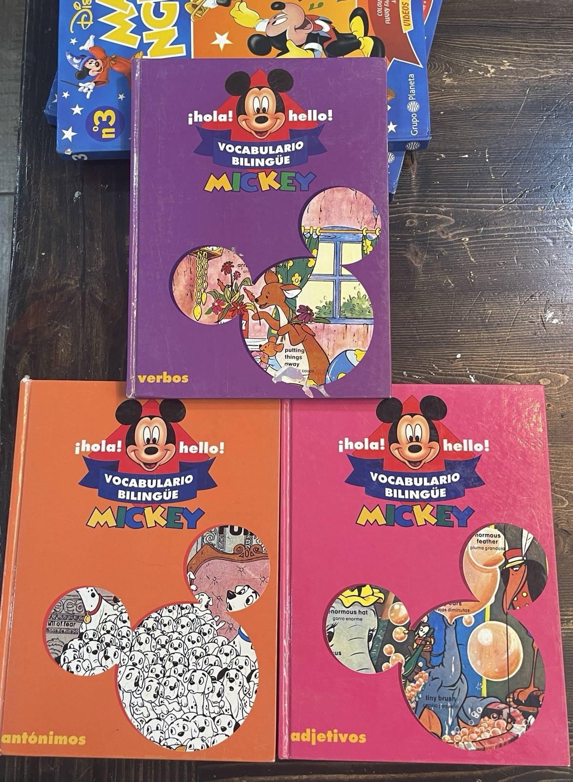 Disney Learn English Books for Spanish Speakers – Bilingual Storybooks Lot of 5