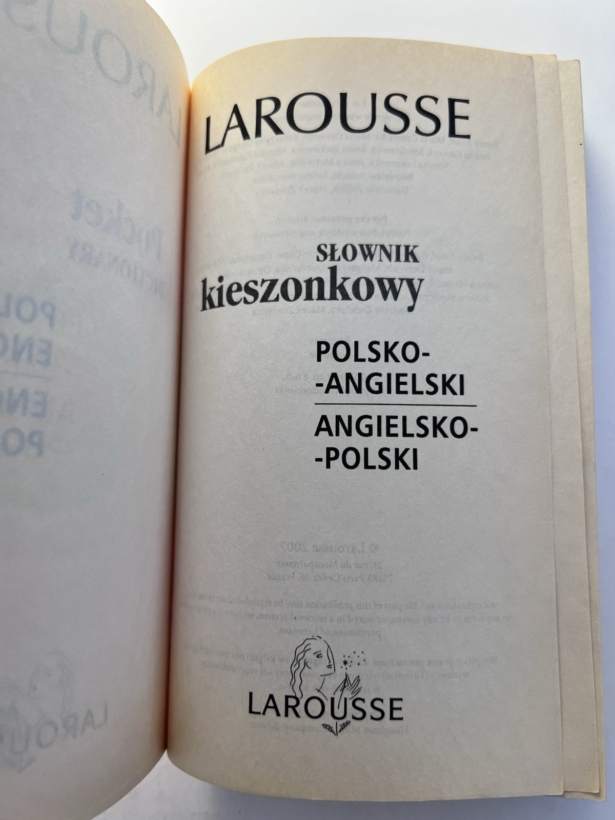 LAROUSSE POCKET POLISH-ENGLISH/ENGLISH-POLISH DICTIONARY *Excellent Condition*