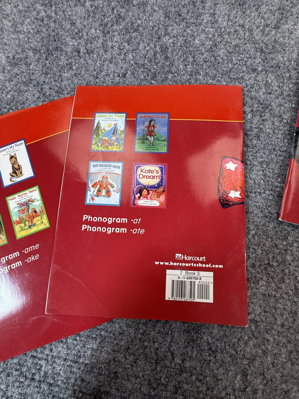 Harcourt Decodable Books Set 1-5 Early Reader Phonics Learning Softcover Lot