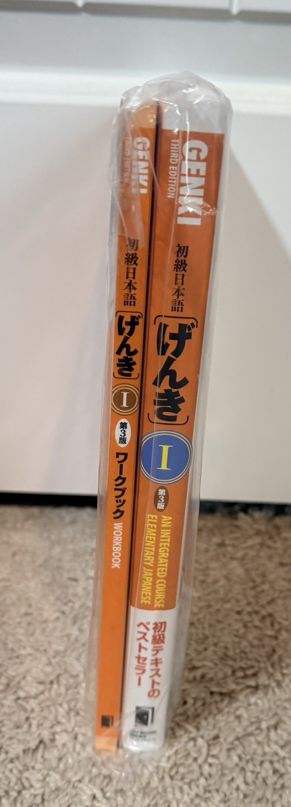 NEW Sealed Genki I 3rd Edition Textbook + Workbook Set Japanese Language Learn