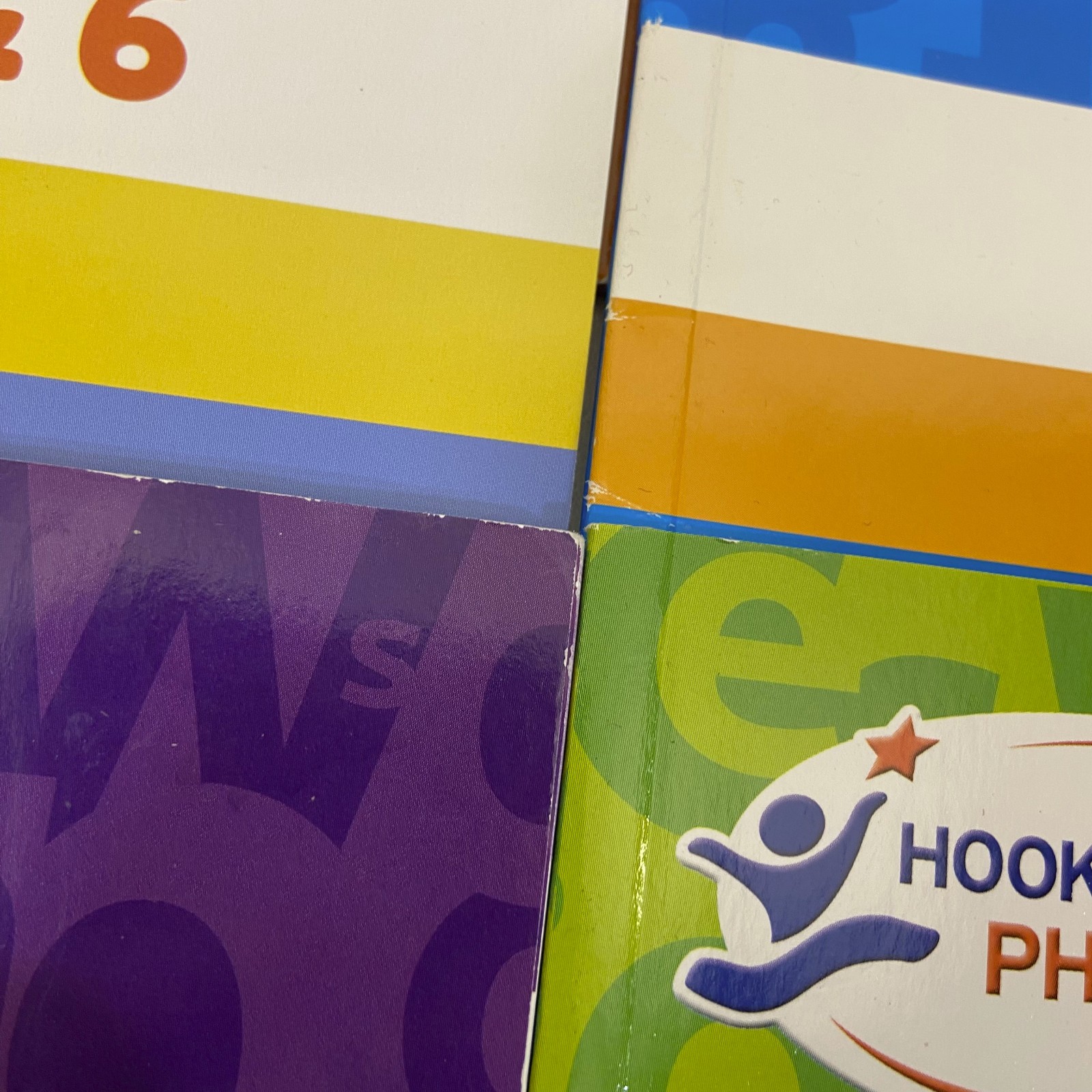 Hooked on Phonics Learn to Read Workbooks Lot 8 Mixed Steps TPB Kids English