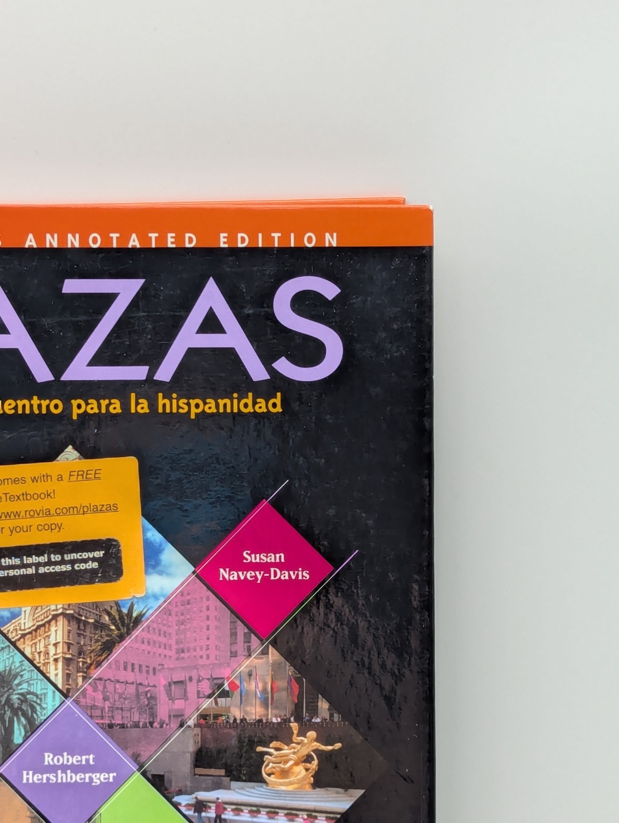 Plazas : Lugar de encuentro para la hispanidad 2001 Hardcover Instructor’s