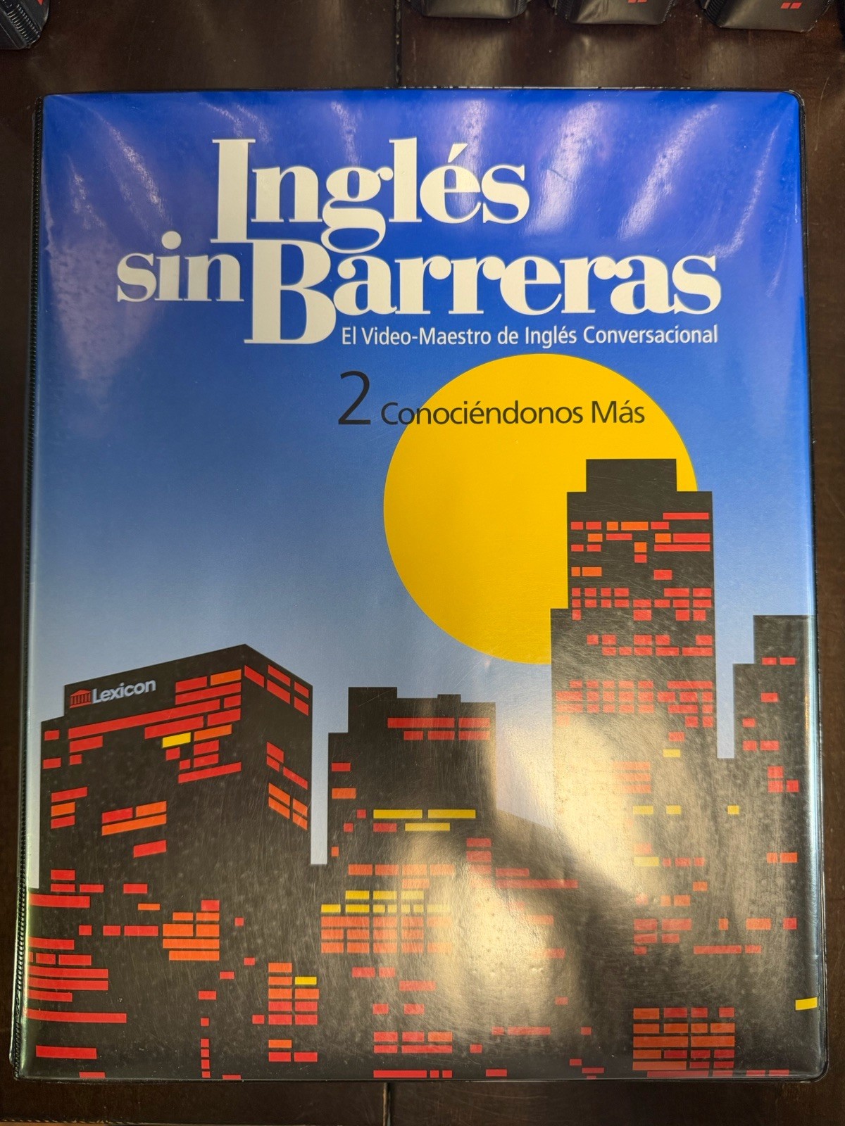 Ingles sin Barreras Vol 1-12 Near Complete: 11 Manuals, 12 Workbooks, 12 VHS.