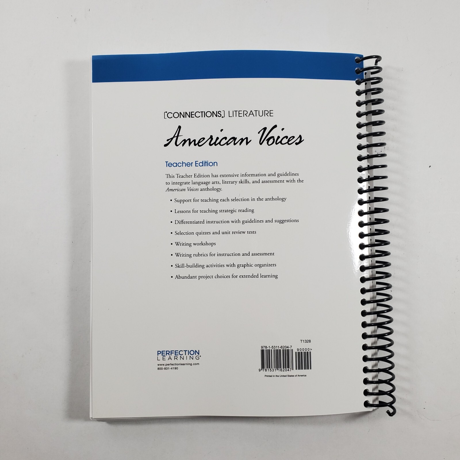 Connections Literature American Voices Teacher Edition 2021 Perfection Learning