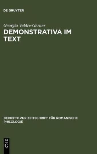 Demonstrativa Im Text