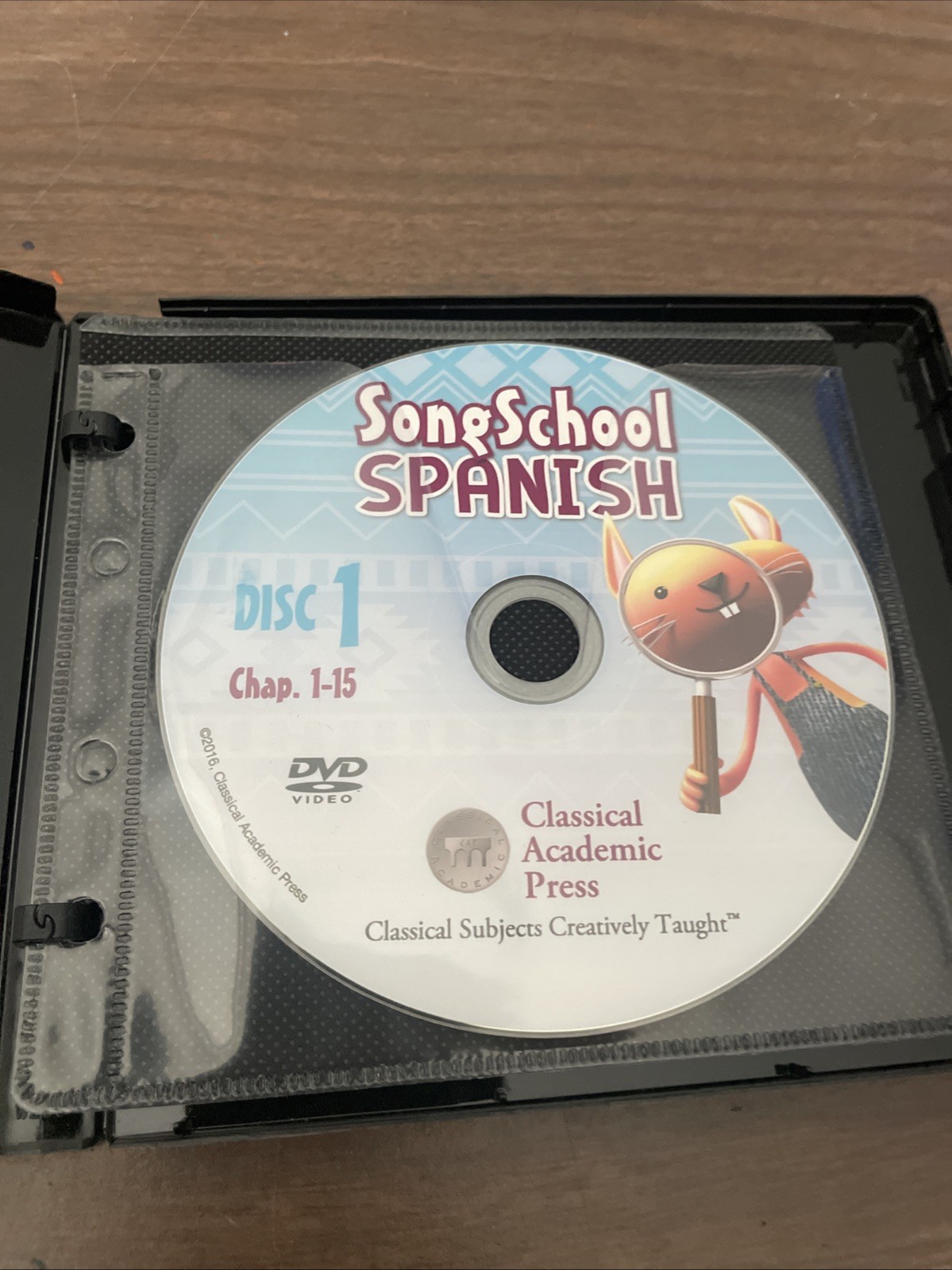 Song School Spanish Program- Grade 1-3 (Classical Academic Press) DVD Set Only