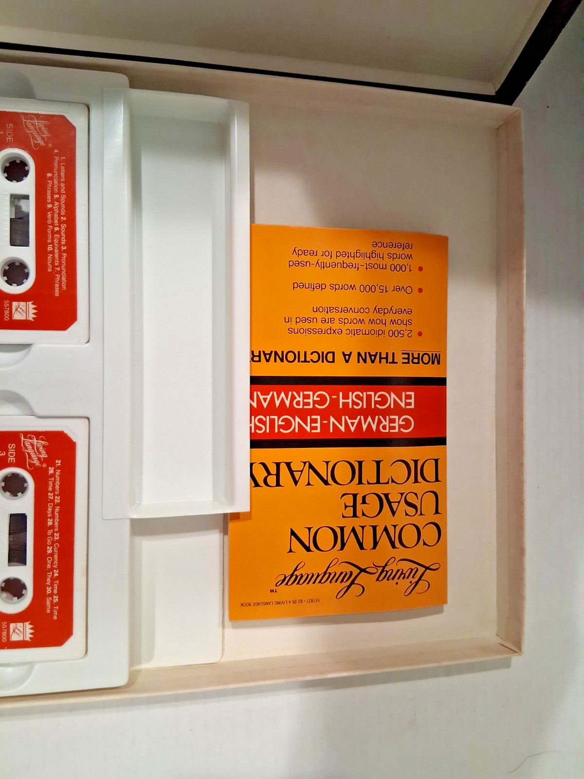 Living German Complete Language Course 2 Cassette Edition 40 Lessons 1 Book