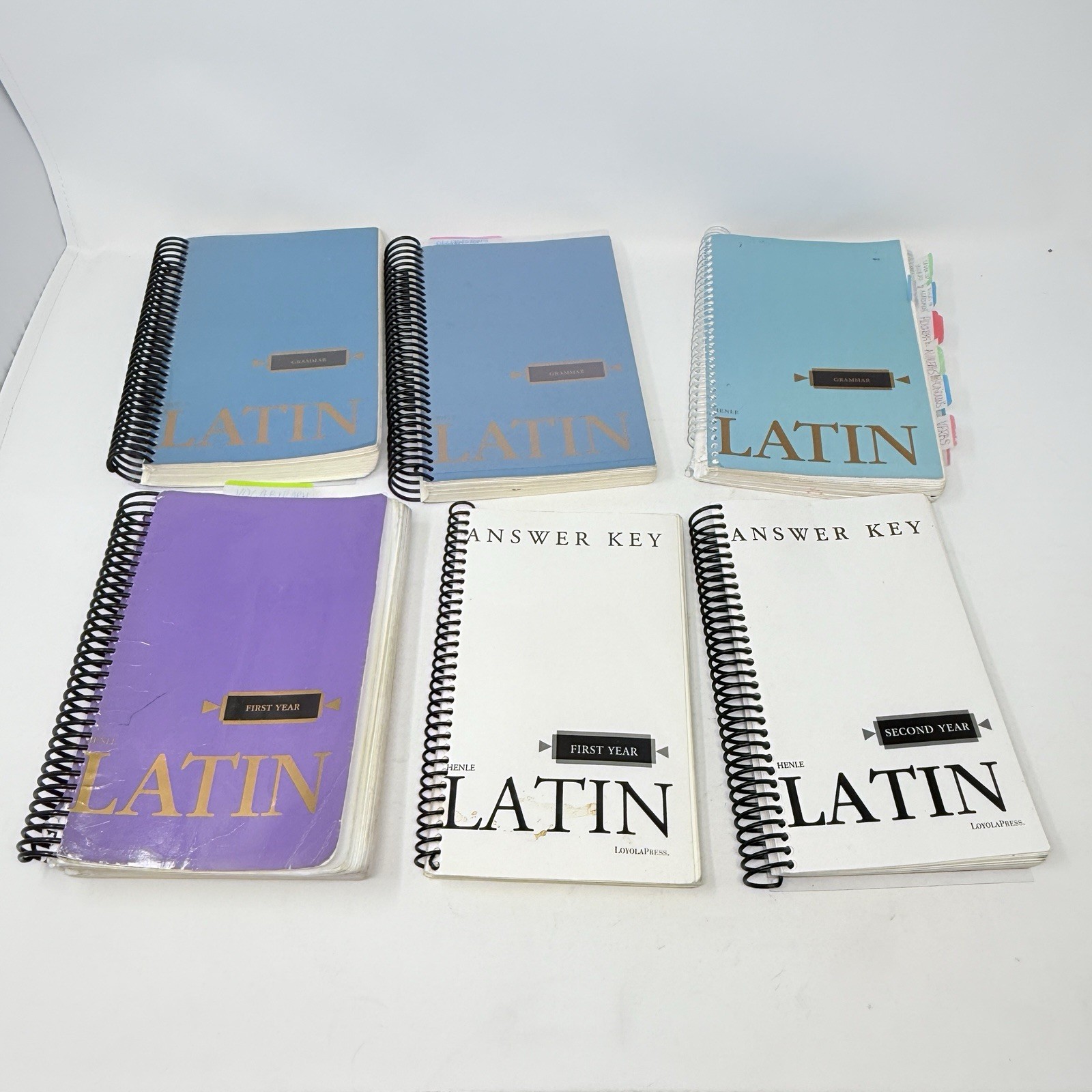 Robert Henle Latin 1st Year Grammar 2nd Answer Key Spiral Homeschool Curriculum