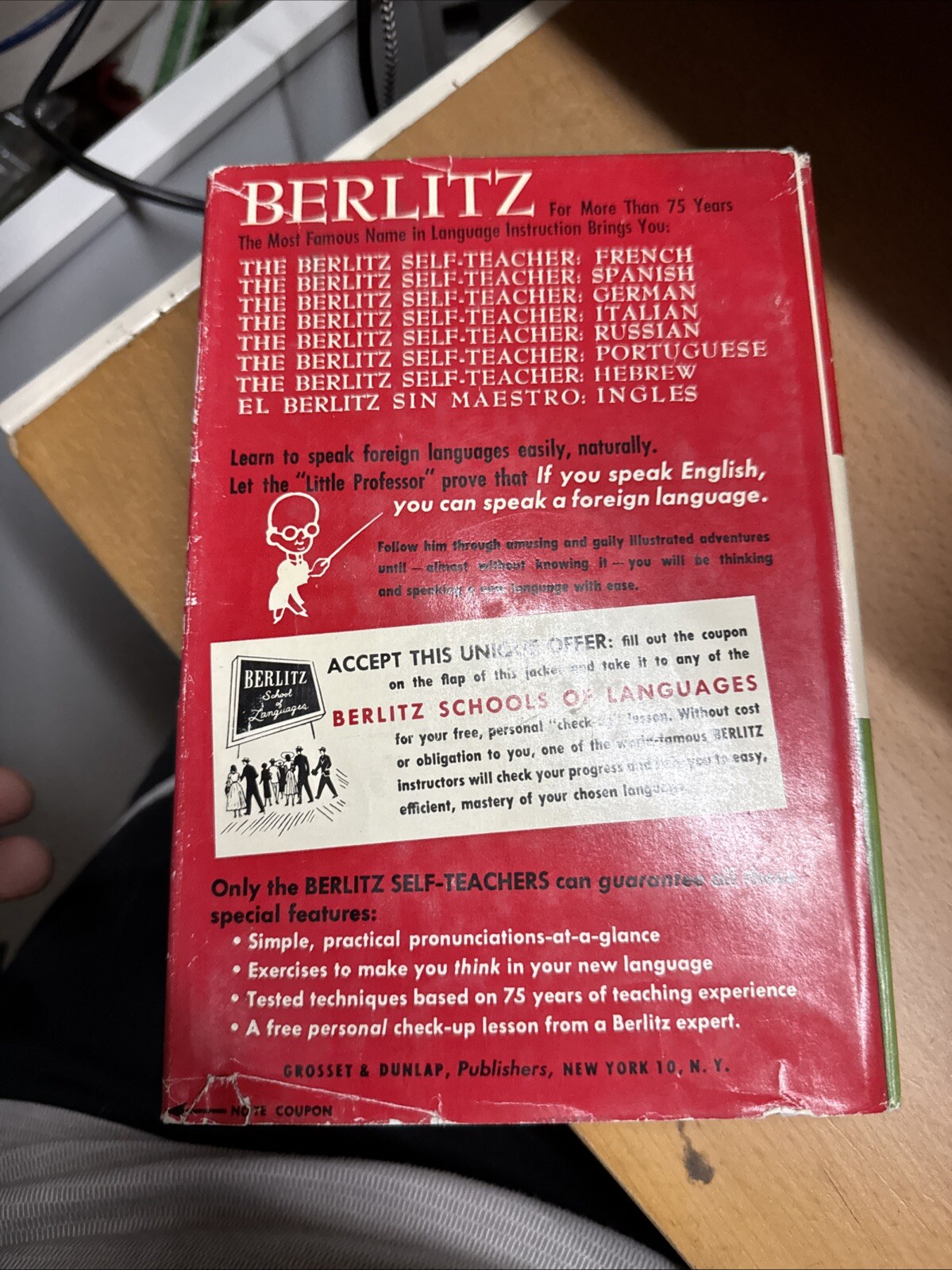 Berlitz Self-Teachers : Italian by Berlitz Editors (1958, Other) Vintage!