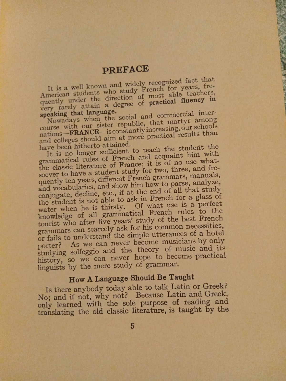 French Conversational Course Book 1918