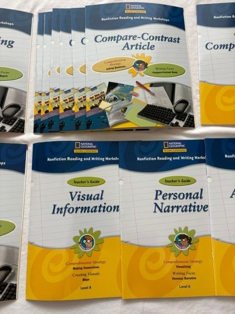 New National Geographic Nonfiction Reading & Writing Workshops Set A