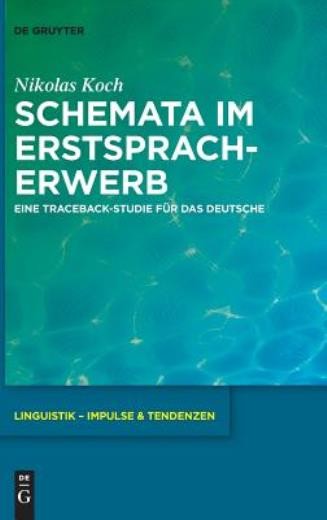 Schemata Im Erstspracherwerb