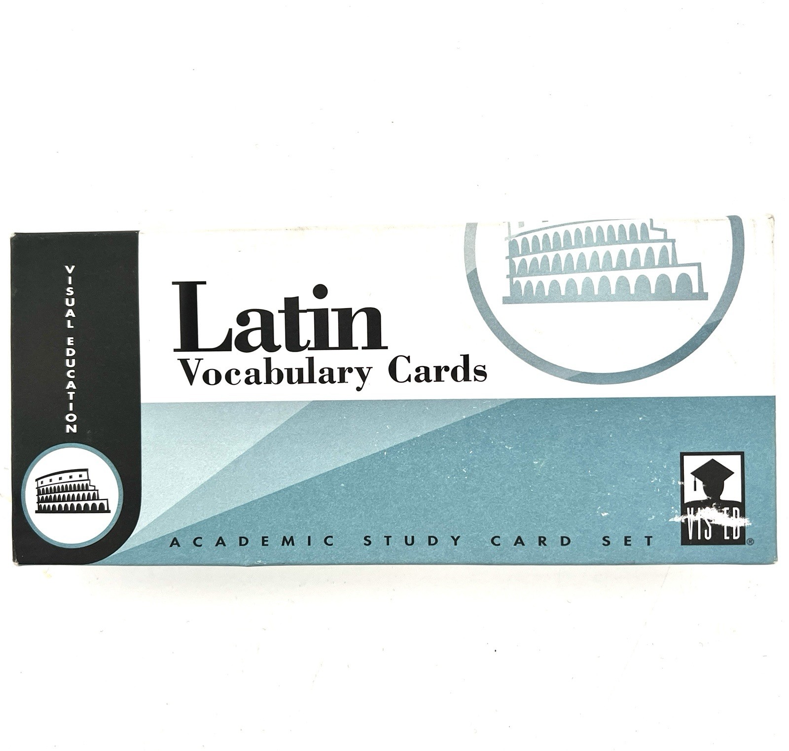 Latin Vocabulary Cards Academic Study Flash Cards Set By Visual Education Vis-Ed