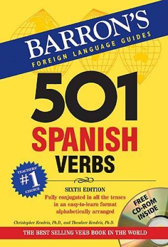 Barron’s Foreign Language Guides: 501 Spanish Verbs (Bo – VERY GOOD