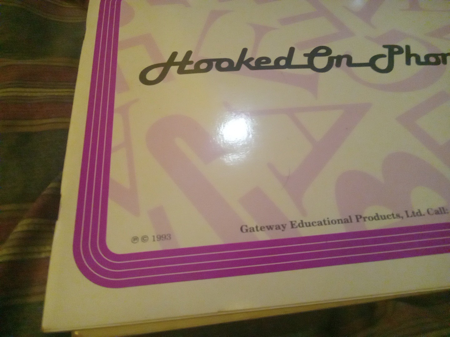 Hooked on Phonics Reading Review Book #2 Replacement 1992 From Classroom 6th Ed.