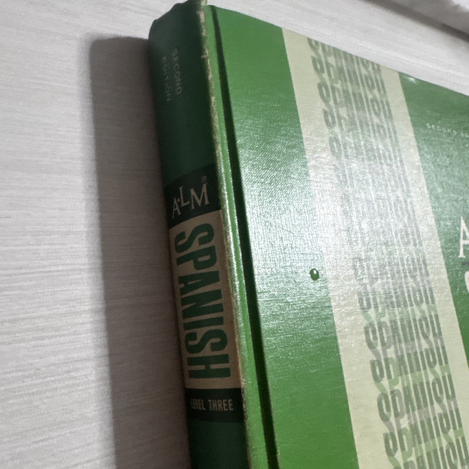 HBJ ALM Spanish Level Three Teacher Manual Vintage 1971 Good Condition