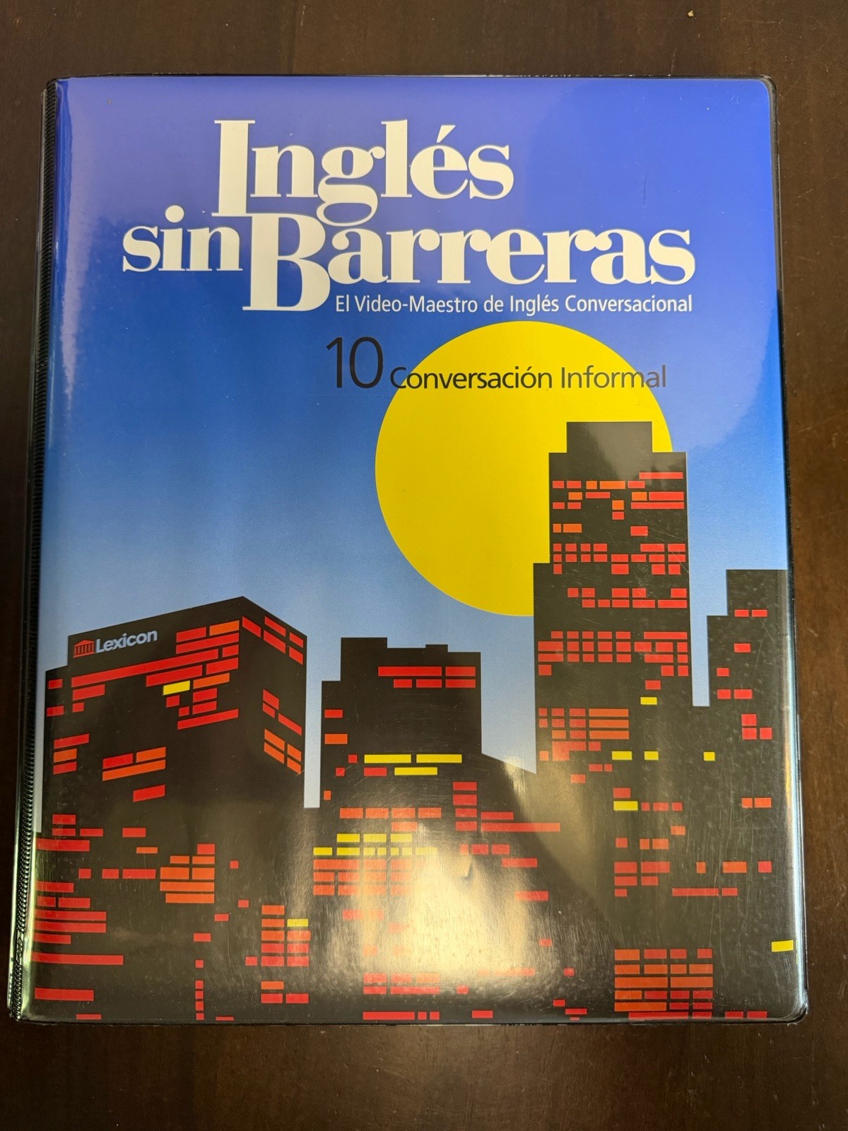 Ingles sin Barreras Vol 1-12 Near Complete: 11 Manuals, 12 Workbooks, 12 VHS.