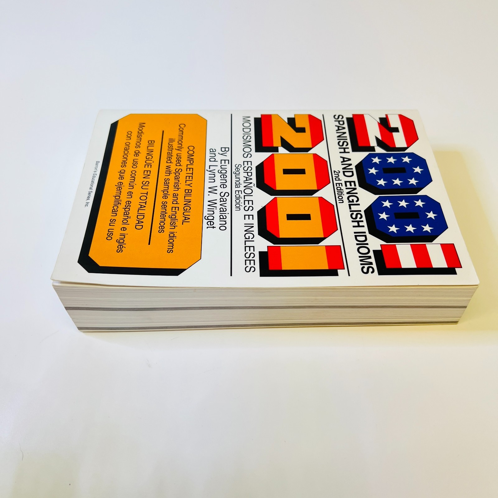 2001 Spanish and English Idioms by Savaiano, Eugene; Winget, Lynn W.
