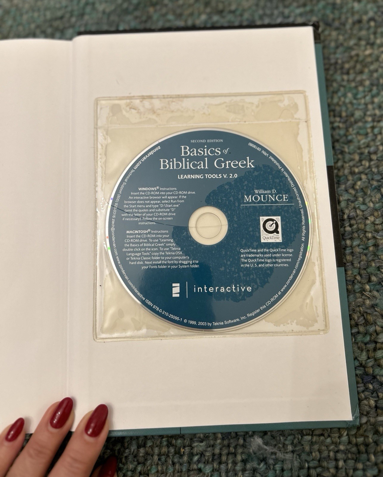 Basics of Biblical Greek Grammar 2nd Ed by William D. Mounce (2003)