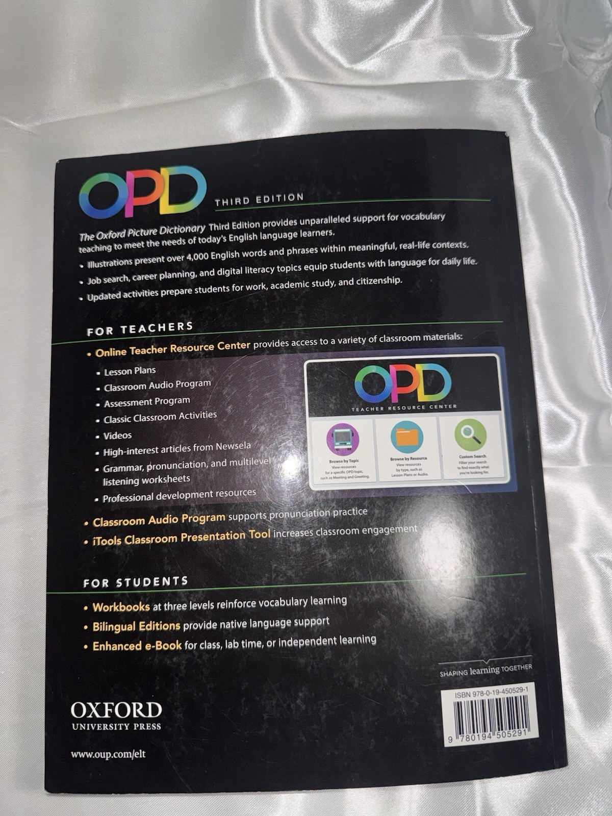 Oxford Picture Dictionary Third Edition: English/Chinese Dictionary