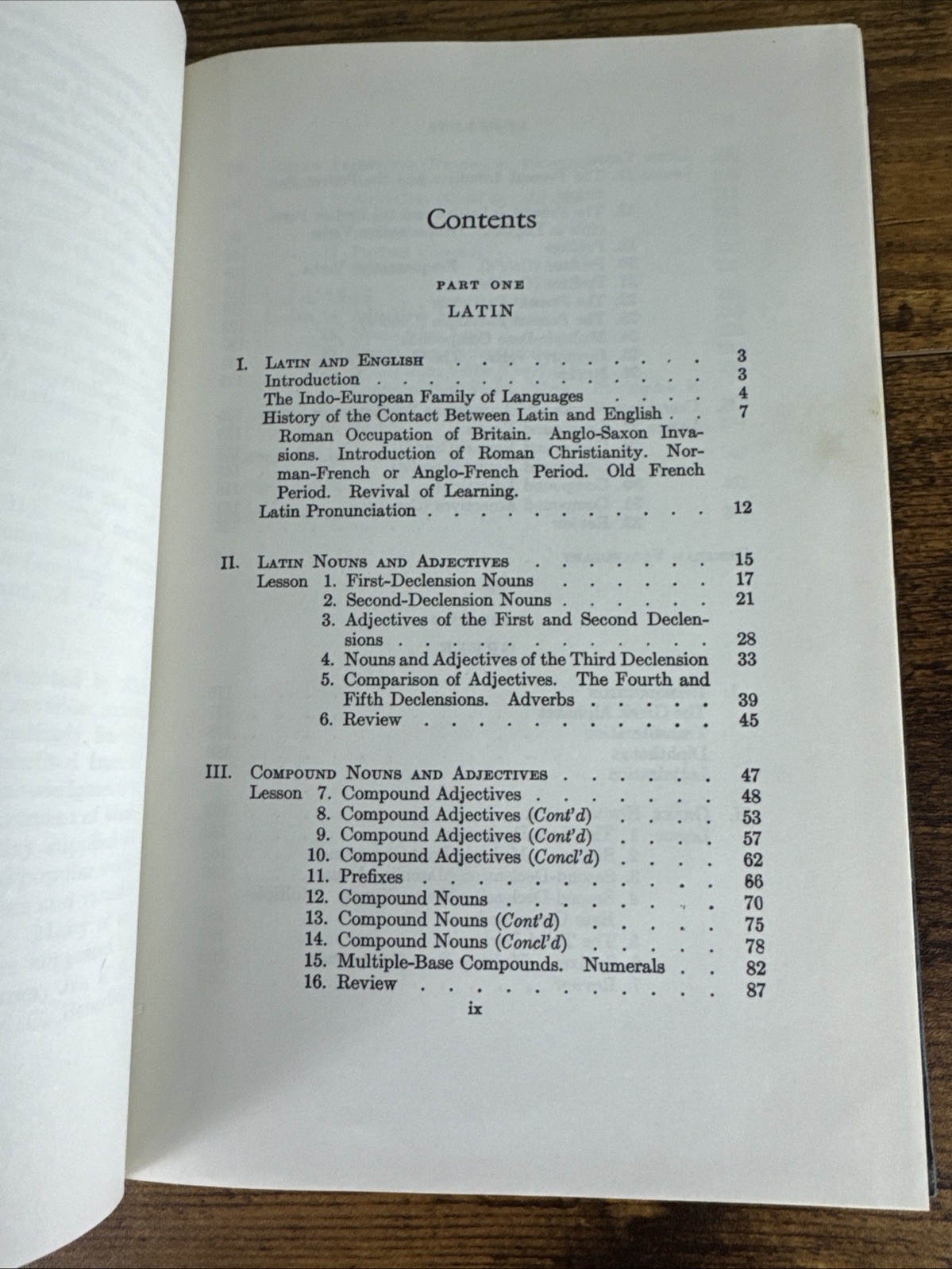 Latin & Greek in Current Use 2nd Ed 1949 by Eli Burriss & Lionel Casson