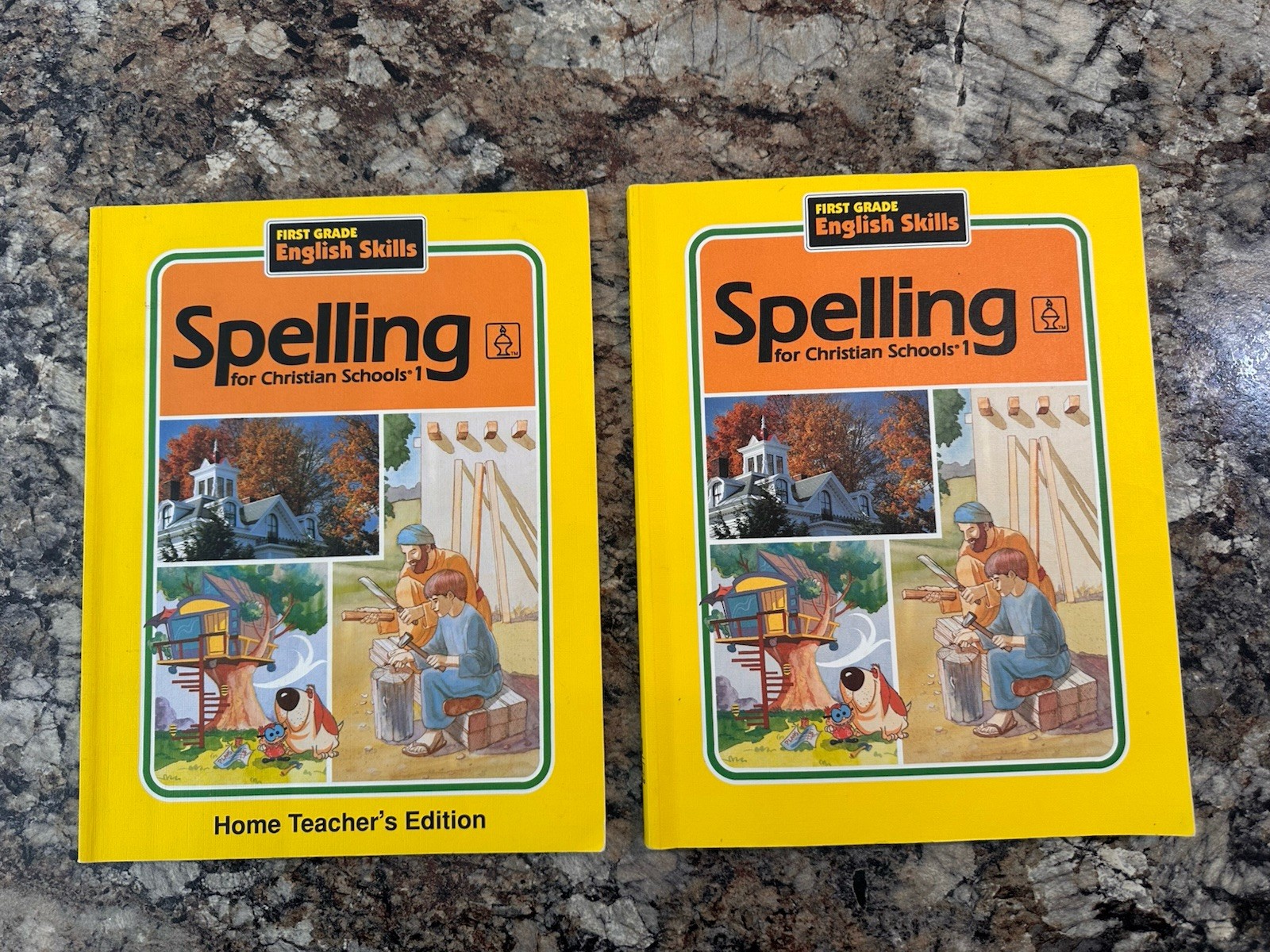 Bob Jones Spelling Workbook & Teachers Edition 1st grade