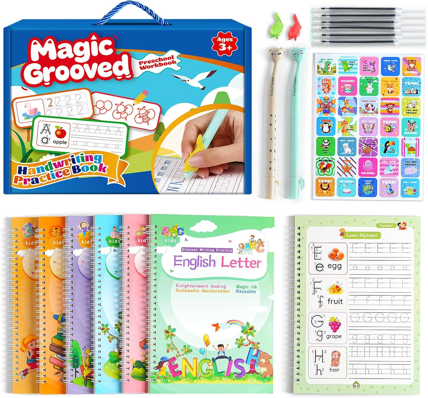 Magical Handwriting Workbooks Handwriting Practice Magic Copybook, Handwriting A