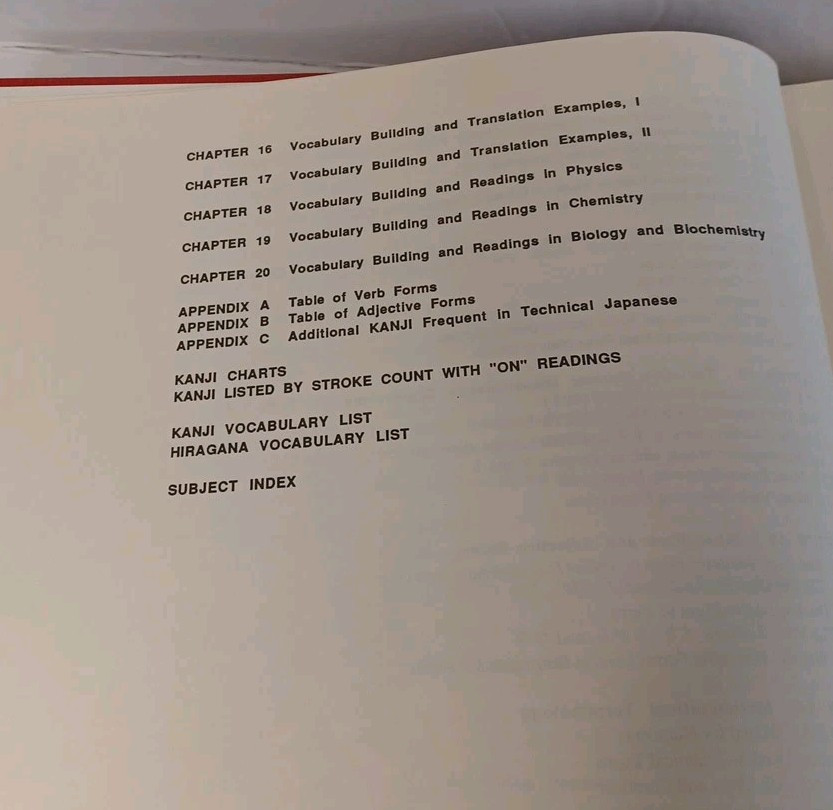 Basic Technical Japanese by Bird, Daub, Inoue HB 1990 University Wisconsin Press