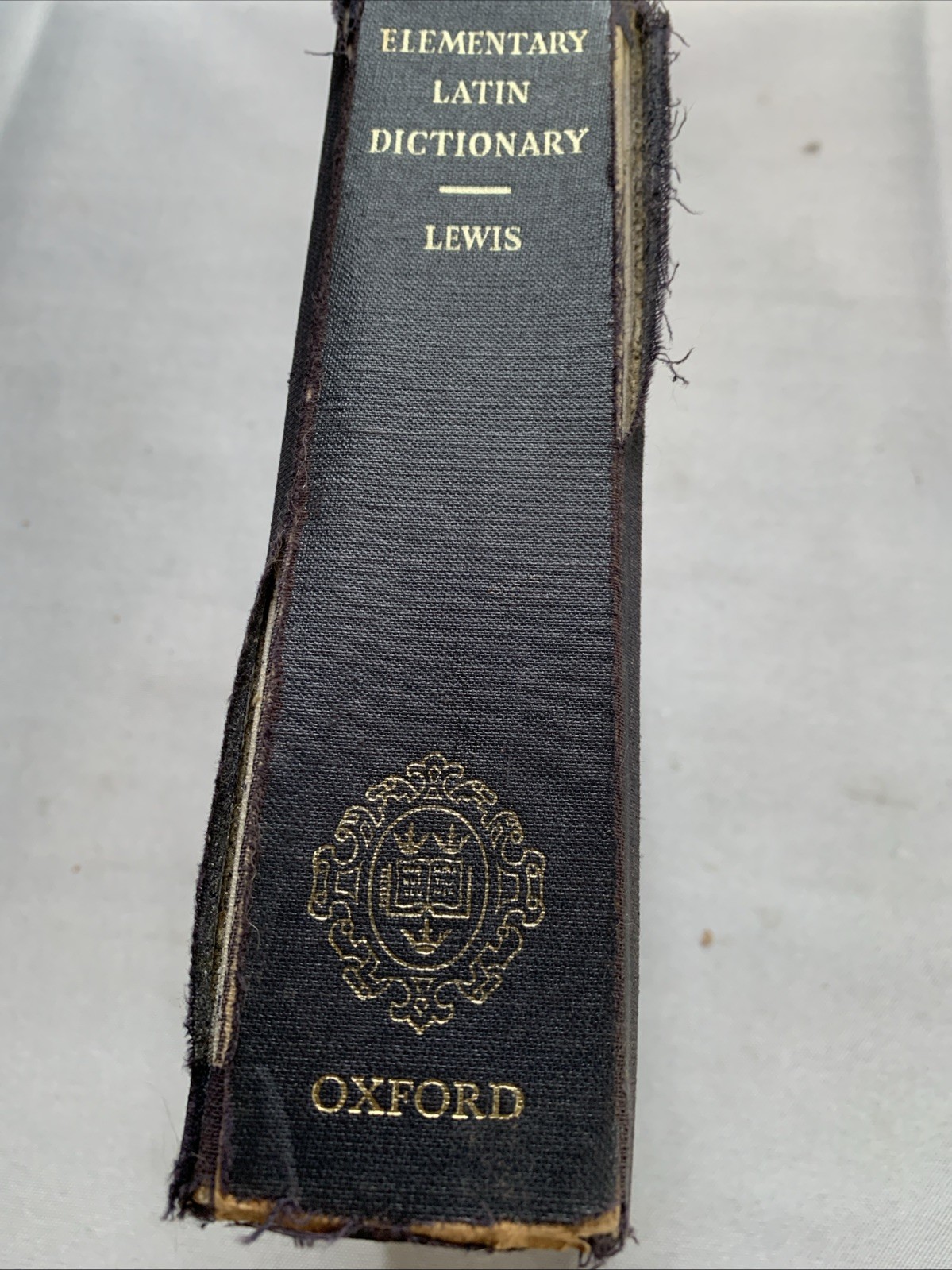 Elementary Latin Dictionary Oxford Lewis 1985 Hardcover Used