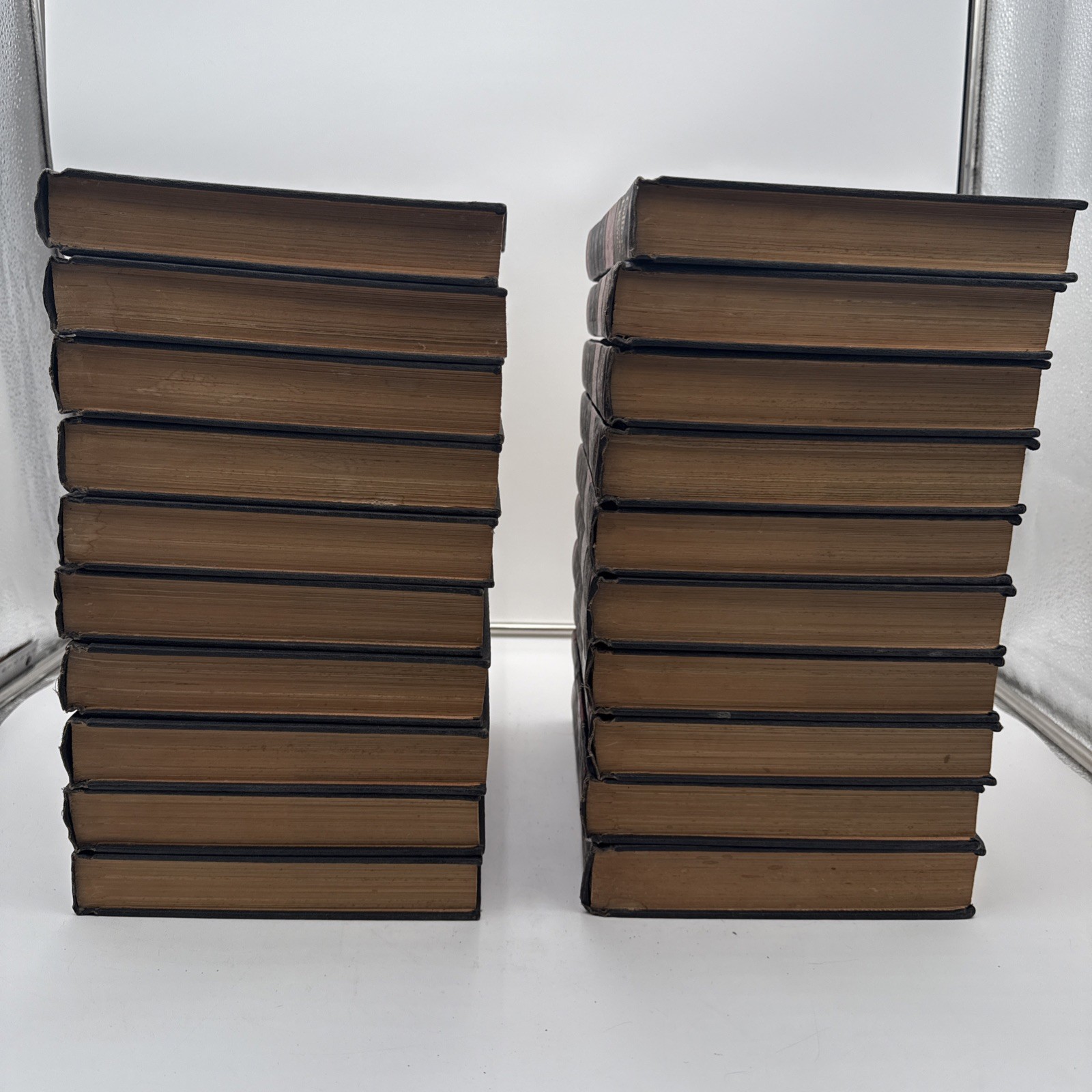 Collier’s Encyclopedia Vol 1-20 FULL SET 1960 VTG Black & Red + 5 Yearbooks