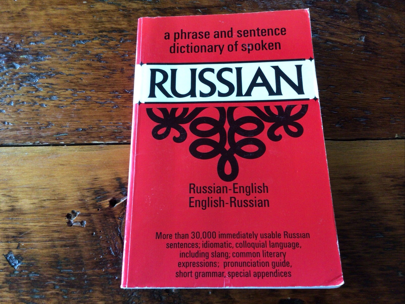 A Phrase and Sentence Dictionary of Spoken Russian – English + Lot Of 2 Books