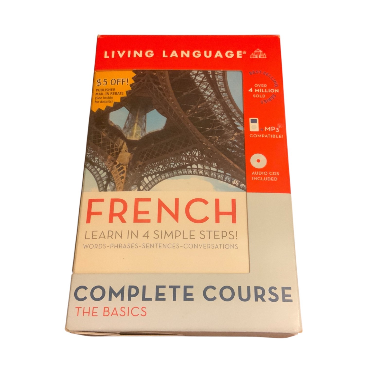 Complete Courses : French : Learn in 4 Simple Steps! by Living Language