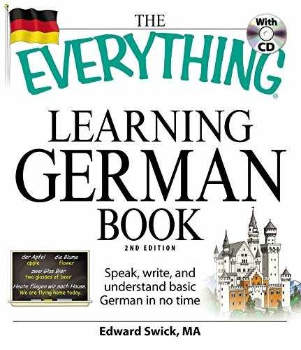 The Everything Learning German Book: – Paperback, by Swick Edward – Very Good