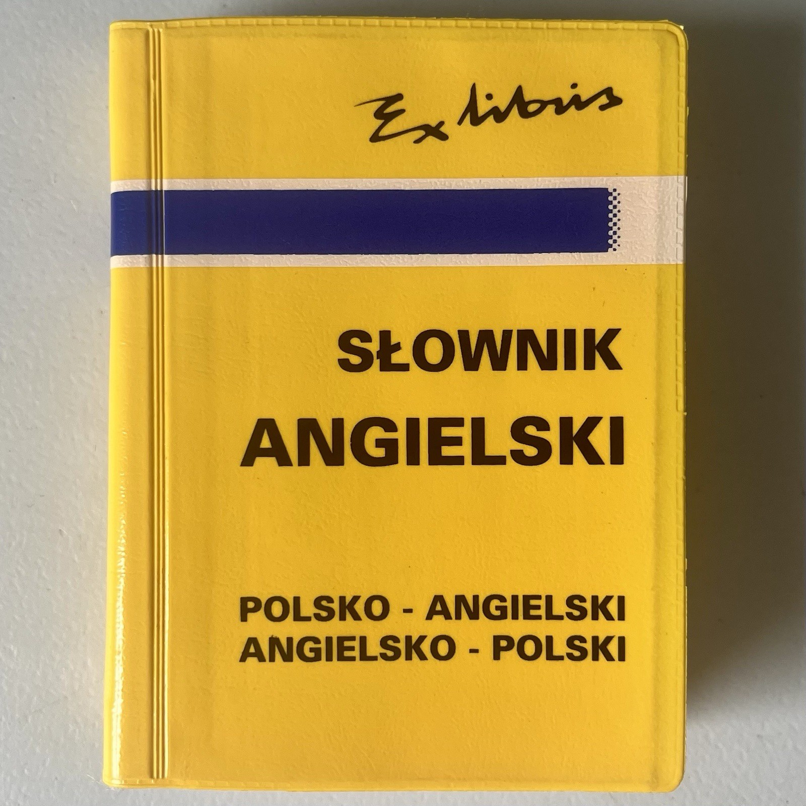 English-Polish Polish-English Pocket Dictionary Ex Libris 2005 Jan J. Kaluza