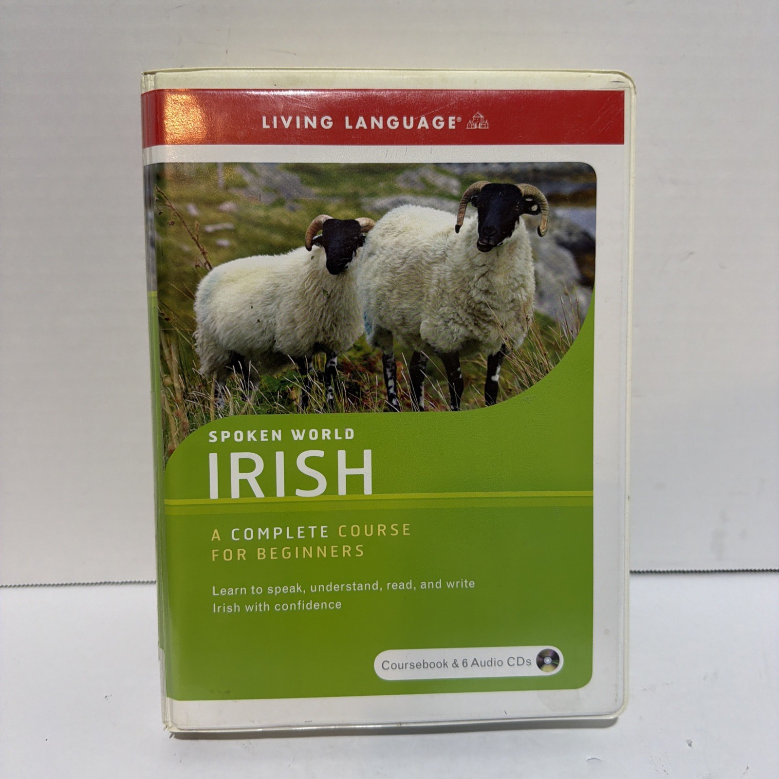 Spoken World: Irish (Book & 6 CDs) by Living Language READ
