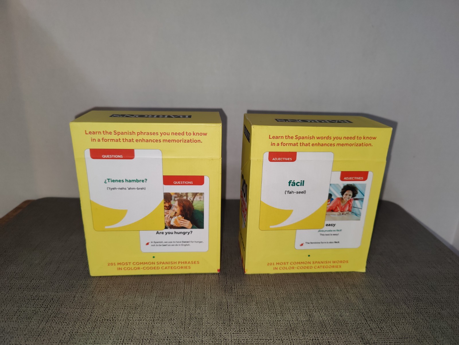 Barron’s Foreign Language Guides: BOTH 201 Spanish Phrases & 201 Spanish Words